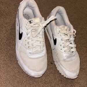 Nike Classic White and Black Sneakers